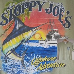 🌵Sloppy Joe's Offshore Adventure VTG tee